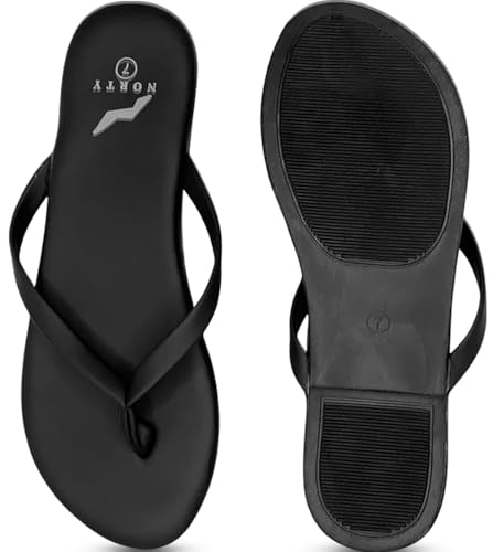Image of NORTY Women's Memory Foam Flip Flops, Slides & Sandals, Runs 1 Size Small