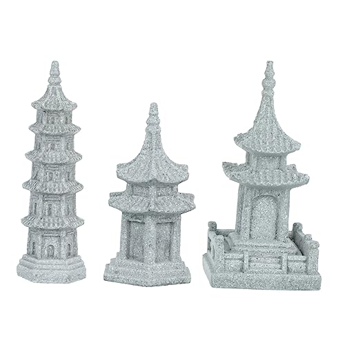 Aménagement de scène de balcon de cour avec pavillon réaliste 3pcs