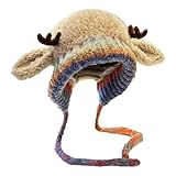Design festif en bois de cerf : le chapeau de bois de cerf dispose d'un design tridimensionnel en peluche qui dégage un charme joyeux et enfantin, créant une atmosphère festive immersive parfaite pour les réunions de Noël et les événements sur le thème des vacances