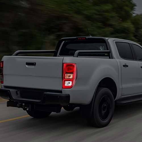 Jskapa Tail Light Assembly Compatible With 2019 2020 2021 2022 Ford Ranger Rear Brake Driving Lamp With Wire Bulbs Right Passenger Side #TOP6