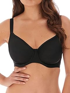 Fantasie Women'/s Smoothing Seamless Balcony Bra 4520, Black,32F