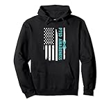 Photo Gallery bandiera americana ptsd awareness apparel teal ribbon usa veteran felpa con cappuccio Photo Gallery bandiera americana ptsd awareness apparel teal ribbon usa veteran felpa con cappuccio