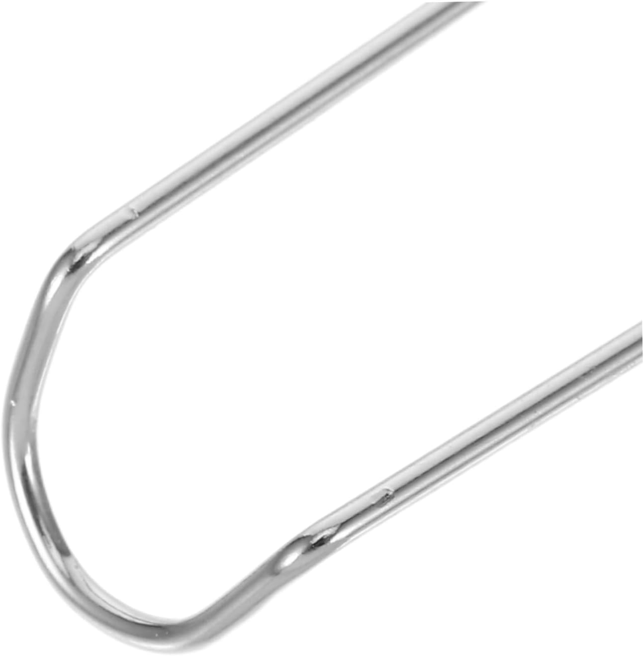 400pcs Stainless Steel U Pins for Sewing Fabric, Quilting and Thick Layered Materials, Precision Positioning Fork Pins for Hand Sewing Projects and Crafts, Multipurpose Needlecraft
