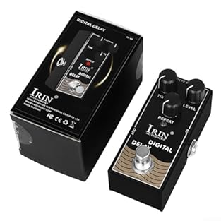 【Sically Accurate Digital Recreation】 Guitar Effect Pedal faithfully replicates the preamp sections of popular tube amplifiers, providing an authentic and true sound experience. 【Rugged and Construction】Crafted with a sturdy all-metal outer box, this...