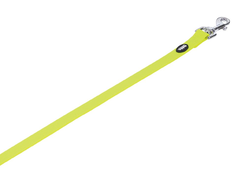 Nobby Cover Dog Lead, 120 cm/20 mm, Neon Yellow, Groß - Image 2