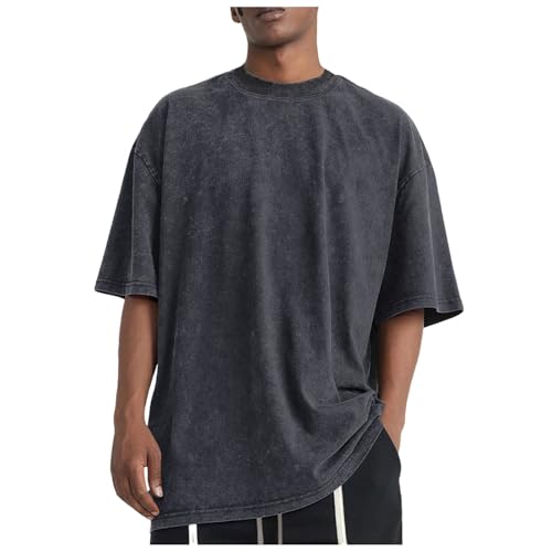 Generisch 2026 - Camiseta suelta para hombre, 2024, Negro , XL