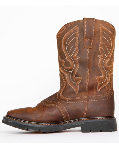 Cody James Men's 11" Mustang Western Work Boot Soft Toe - C9mr83