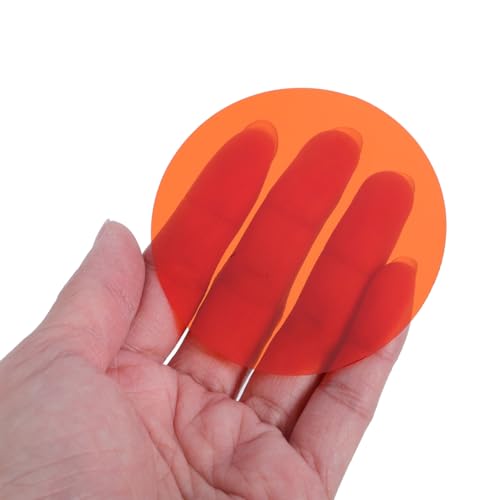HOMSFOU 10 Uds Filtro De Color De Luz De Película De Puesta De Sol Filtro De Color para Cámara Películas De Filtros para Luz De Flash Gel De Corrección De Película