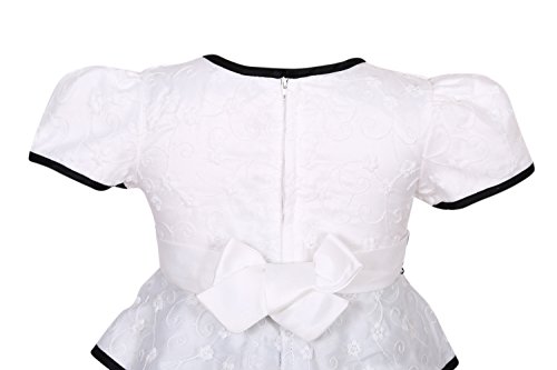 Richie House Girl's Fake Suit Princess Dress with Buttons Size 4Y-8Y RH25624