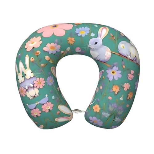 Almohada de viaje con soporte para cuello y hombros miniatura 1