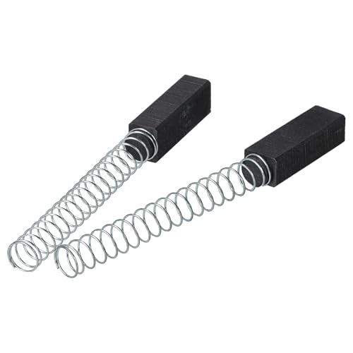 vhbw 2x escobilla 6,4 x 7,9 x 25 mm compatible con Ondal secador de pelo negro