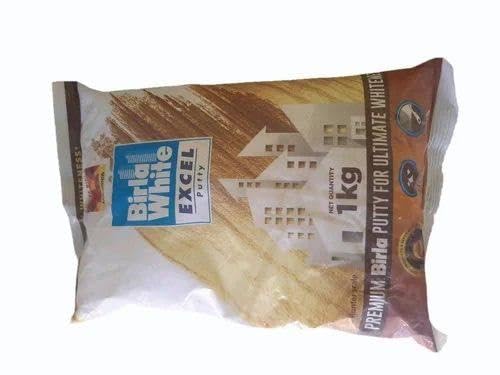 Image of True Colour Acrylic Wall Putty, white,1kg, Interior /Exterior Grade