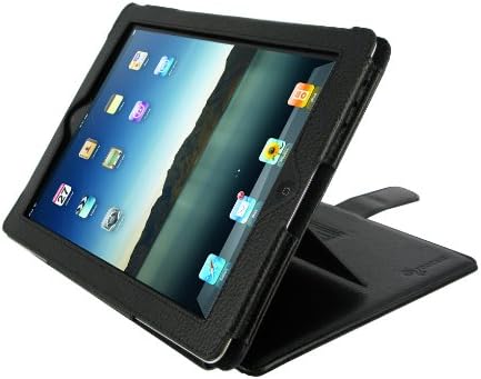 Convertible Case Cover for Apple iPad 2 / The New iPad 3 Color: Black