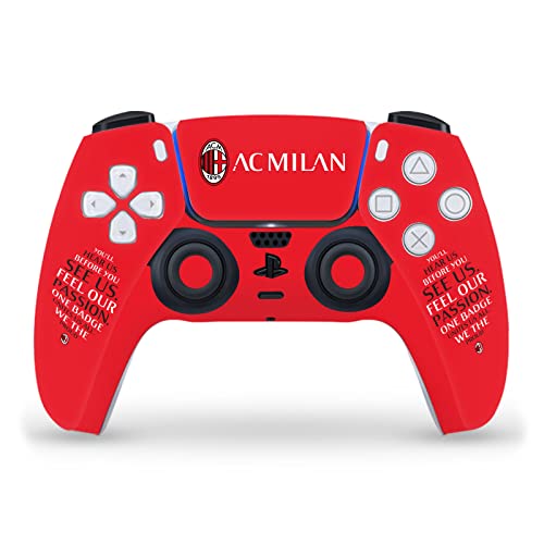 Skin AC Milan PS5 Slim Disc en Vinyle Art Typographique - 4