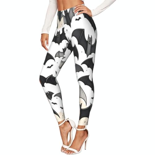 Leggings de Halloween elásticos ropa deportiva estampada para mujer