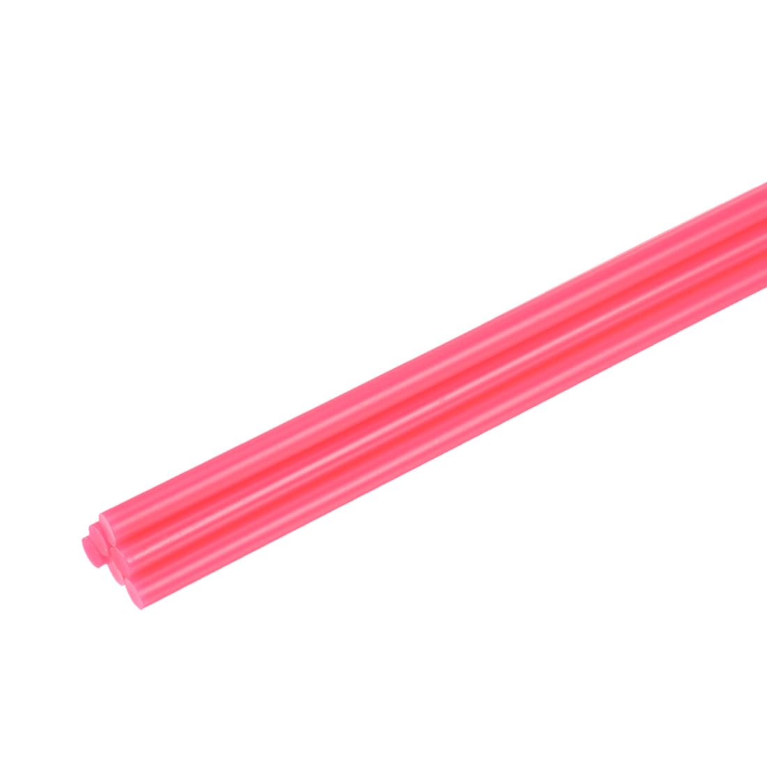 QUARKZMAN 10 Rosa Pcs Barras De Pegamento Para Pistola De Silicona Caliente, 9.8" x 0.3" Barras De Pegamento Al Por Mayor Compatibles Con La Mayoría De Pistolas De Pegamento Mini Para