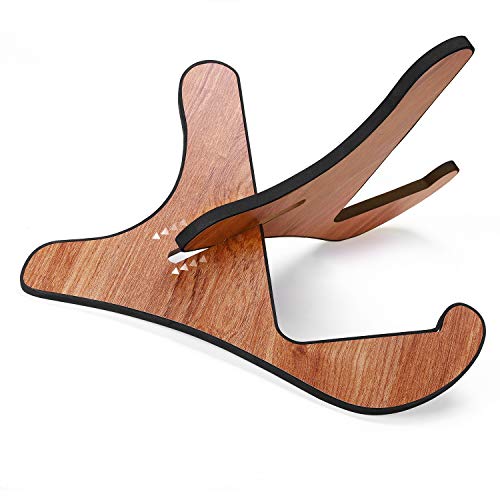 Guitar Stands, Universal Acoustic Guitar Holder, Wooden X-Frame Sturdy Instrument Stand with Soft Edge, Classical Design for Acoustic Classical Bass Electric Guitars - Thumbnail 7