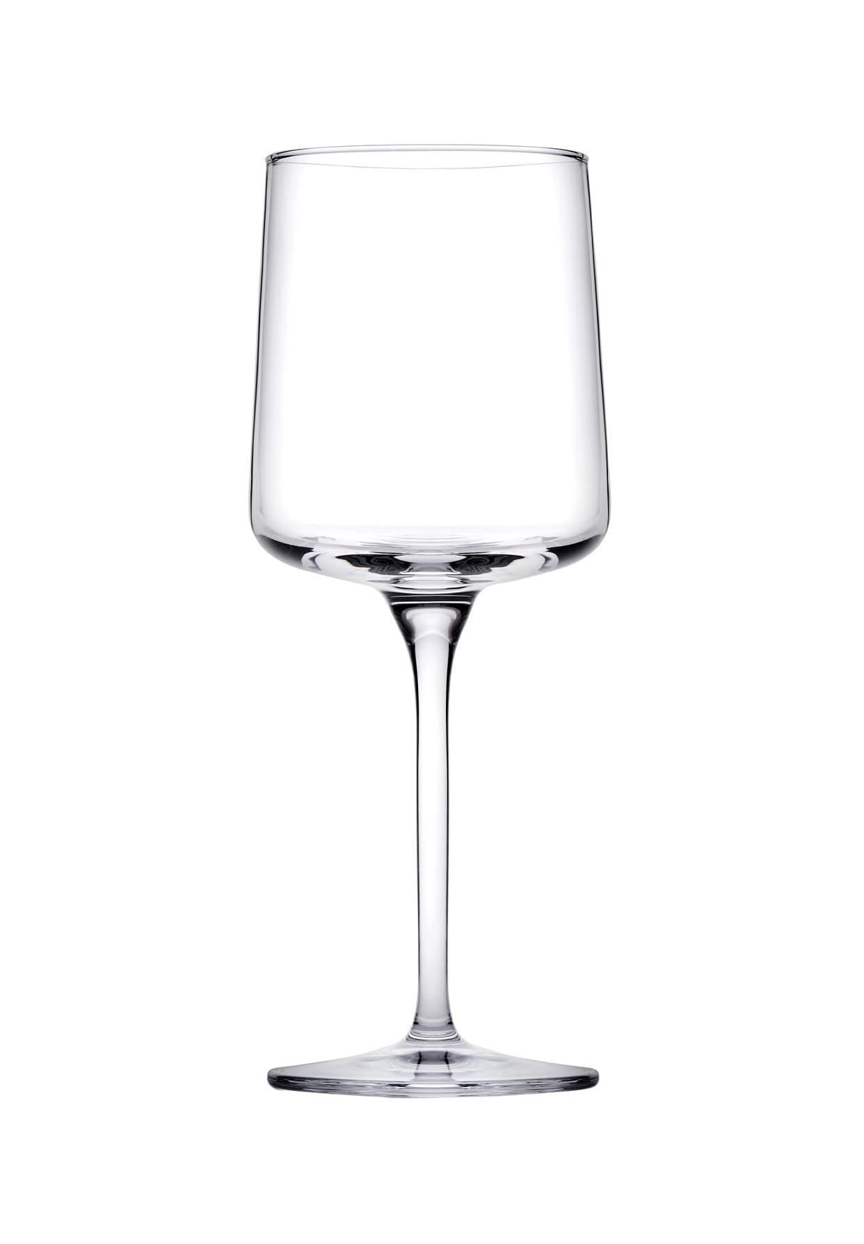 Iconic Stemware Glass 6-Pieces Set, 340 cc Capacity, Clear