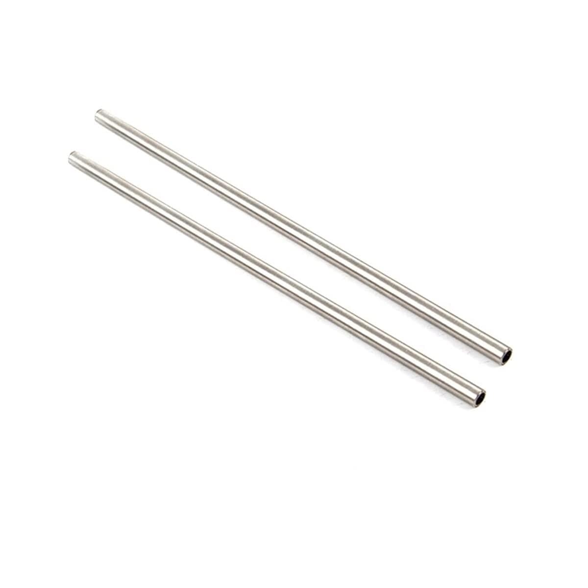 304 Stainless Steel Tube, 304 Stainless Steel Capillary Tube 6mm OD x 4mm ID 250mm 2pcs(6x4mm 2pcs)