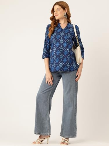 Image of feranoid Stylish Women's Printed Kurti - Comfort Meets Elegance| (S to XXL)