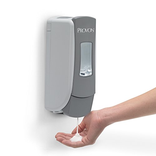 Provon Adx-12 Push-Style Foam Hand Soap Dispenser, Gray/White, For 1250 Ml Provon Adx-12 Foam Hand Soap Or Shower Soap Refills (Pack Of 1) – 8871-06 #TOP1