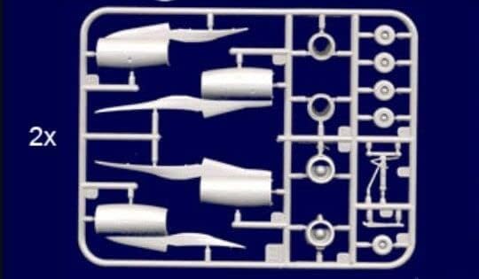 Miniatura 3 de Roden 320-1144 - B. 720 American Airplane United Airlines Modelo de plástico