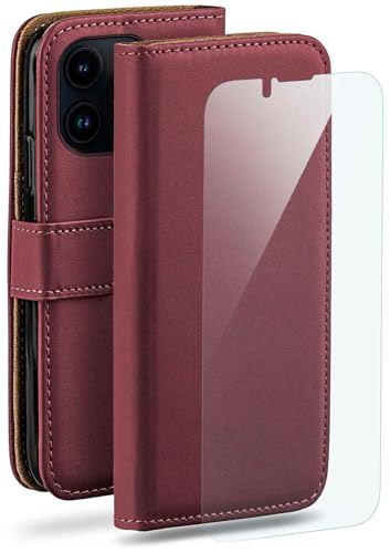 Compartiment pour cartes et film écran sur cet étui iPhone 13 Pro Max