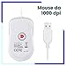 immagine 3Perixx PERIDUO-303 Set tastiera e mouse , connettore USB, 7 tasti multimediali, bianco, QWERTY italiano