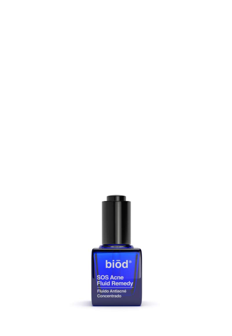 BIOD - SOS Acne Fluid Remedy - Acne Spot Solution - Anti Sebum Blemish Concentrate - Reduce Pores and Sebum Excess 15ml