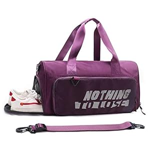 Sporttas voor dames en heren, reistas met schoenenvak, natvak, schoudertas voor sportschool, reizen, waterdichte…