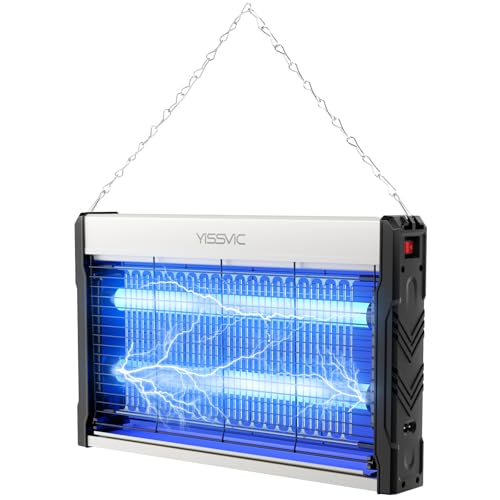 YISSVIC Electric Bug Zapper, LED Indoor Insect Killer, Powerful Mosquito Zapper, Fly Zapper, Mosquito Killer Indoor for Home Office