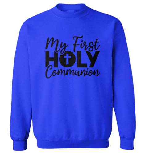 Tcombo My First Holy Communion - Toddler Fleece Crewneck Sweater