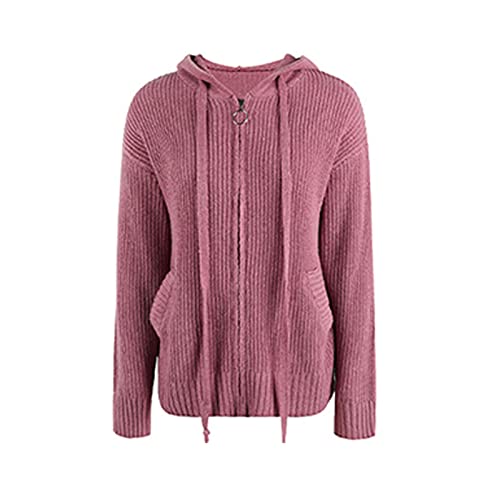 Vêtements en tricot de couleur unie contre le froid de mi-saison
