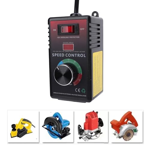 Regulador de Voltaje Variable 0-220VAC 15A con Carcasa Protectora 4