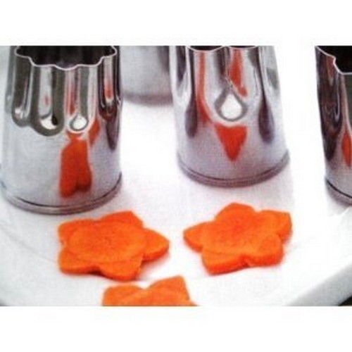 JapanBargain, Japaneses Cookie Cutters Vegetable Sandwich Cutters Food Molds Bento Box Accessories Made in Japan, Stainless Steel, 4pc Set - Thumbnail 3