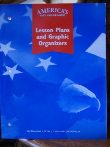 America's Past and Promise Lesson Plans and Graphic Organizers, ISBN 0395707692: McDougal ...