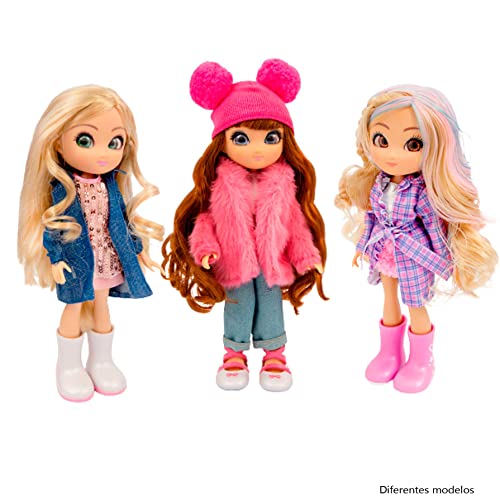 UNIQUE EYES, Poupée de 25 cm, avec Leur Regard Qui Te Suit des Yeux , avec vêtements, Jouet pour Enfants dès 4 Ans, MYM00 Multicolore - Modèle Aléatoire Cover