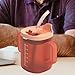 Senior Water Cup - 300ml Spill-Proof Drinking Mug With Handles | Non-Spill Cup for Elderly, Patients, Pregnant, and Disabled | Feeding Mug With Lid and Straw
