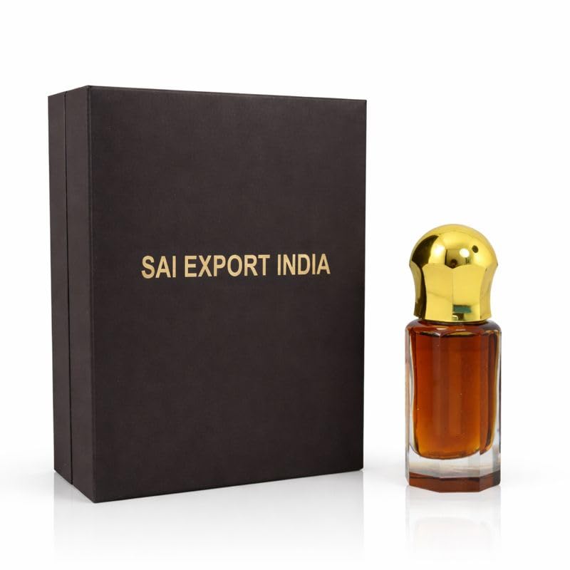 Luxury Attar – Jasmine (10 ml) | Long-Lasting Alcohol-Free Floral Perfume Oil | Pure Jasmine Unisex Attar for Men & Women | Roll-On Fragrance