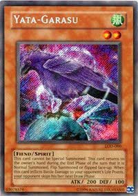 Amazon.com: Yu-Gi-Oh! - Yata-Garasu LOD-000 Secret Rare - Legado de la ...