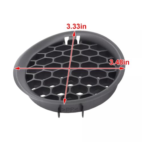 Grille antibrouillard fissurée ? Solution paire de caches 57731FG200