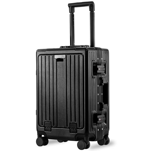 VentureVault 24" Aluminum Zipperless Hard Shell Suitcase