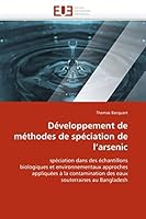 Da(c)Veloppement de Ma(c)Thodes de Spa(c)Ciation de L''Arsenic 6131567468 Book Cover