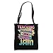Teaching Is My Jam Retro 90's Teacher Tote Bag