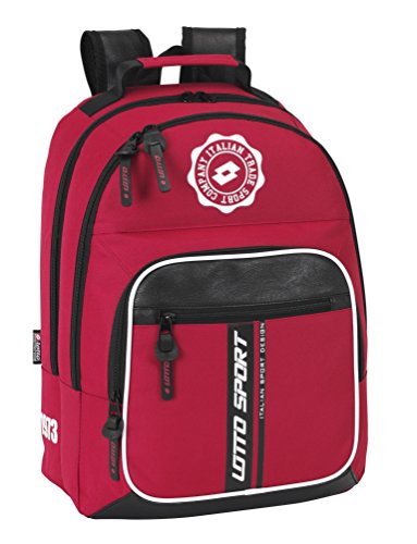Lotto: Mochila Doble Adaptable  diseño Sport  32 x 42 cm  SAFTA 611522560