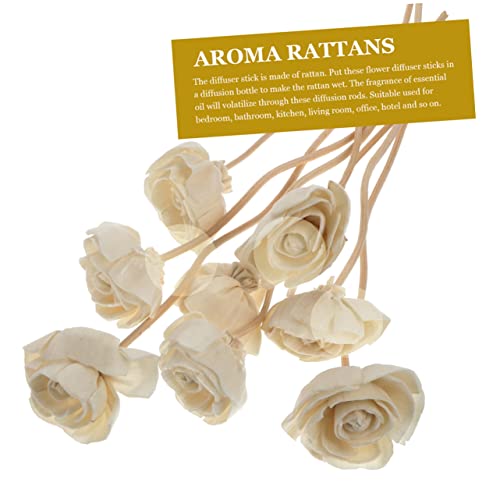 6 Varillas Difusoras con Diseño de Flor para Aromaterapia miniatura 7