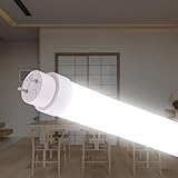 全工事不要 LED蛍光灯 32W形 直管 830mm 消費電力15ｗ 3000lm 直管 LED蛍光灯 32W形 32形 LED 蛍光灯 LED直管蛍光灯 32W型 直管型LED LED直管ランプ 照明 蛍光管 FHF FLR32 FL32 G13口金 32型 蛍光灯 ラピッドスタート形 グロー式 ラピッド インバーター式全対応 口金回転式 (昼白色5000K)