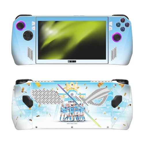 Autocollant ASUS ROG Ally Manchester City FC Vinyle Skin Console Champions 2023