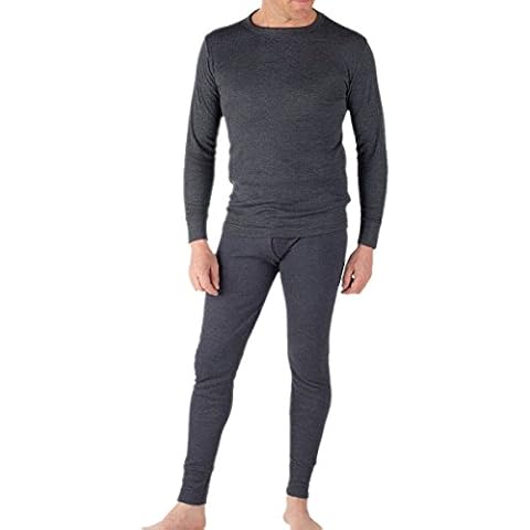 Classic Men's Thermal Underwear Set Grey Cover