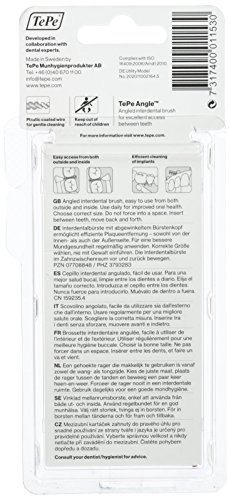 Escova Interdental Com Cabo Vermelha 0,5mm - 6 unidades